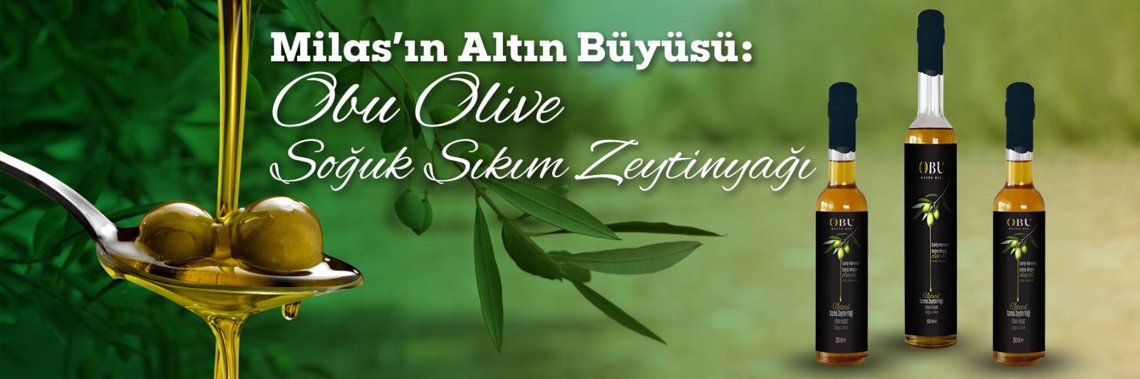 Organik ve Doğal Zeytinyağ Obu Olive Oil