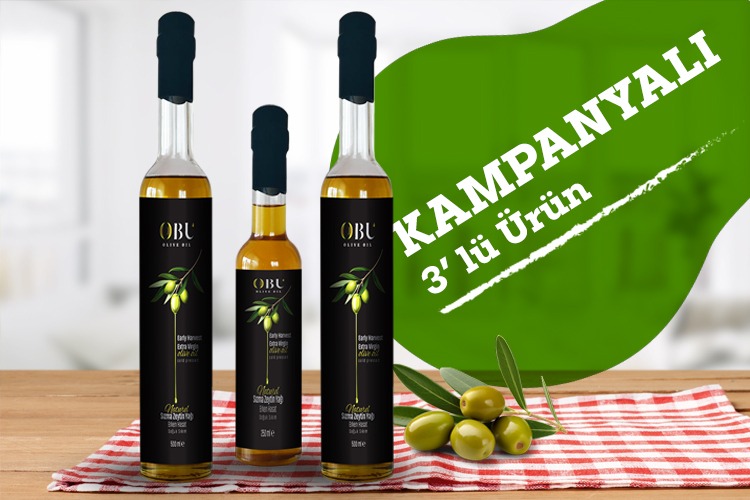 Obu Olive Oil 3 Lü Kampanya