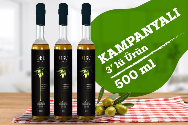 Obu Olive Oil 3 Lü Kampanya